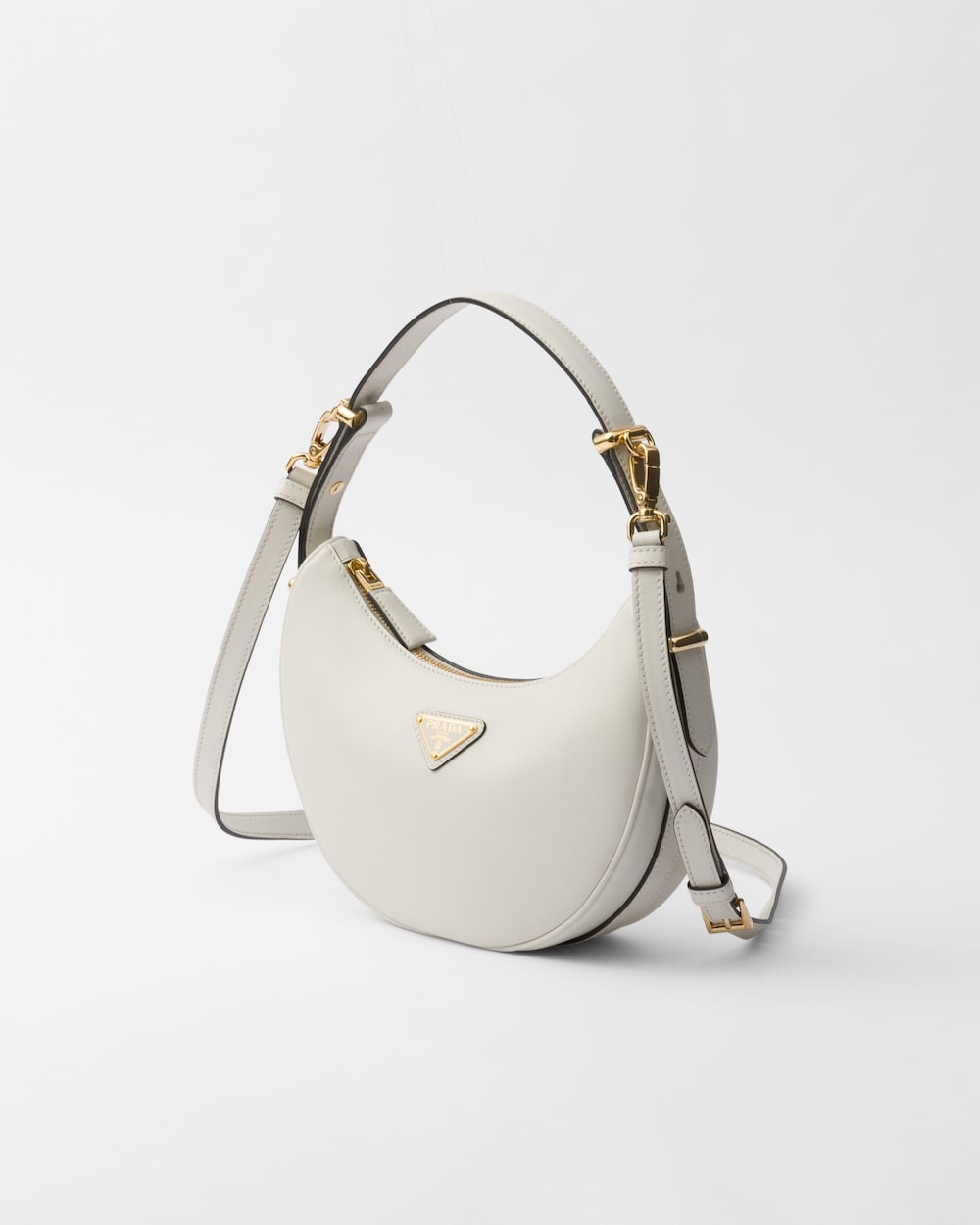 Prada Arqué Small Leather Shoulder Bag - Image 7
